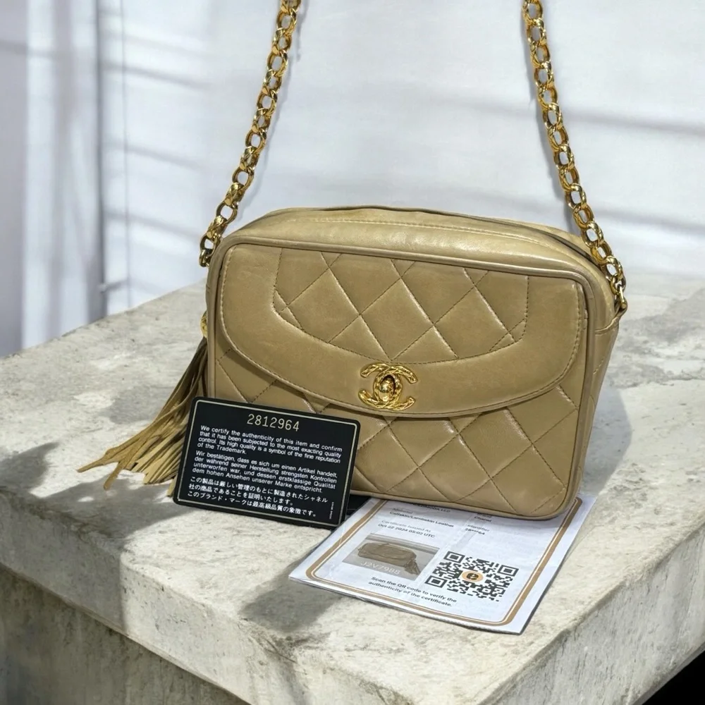 1991'-94' Vintage CHANEL Bijoux Tassel Bag